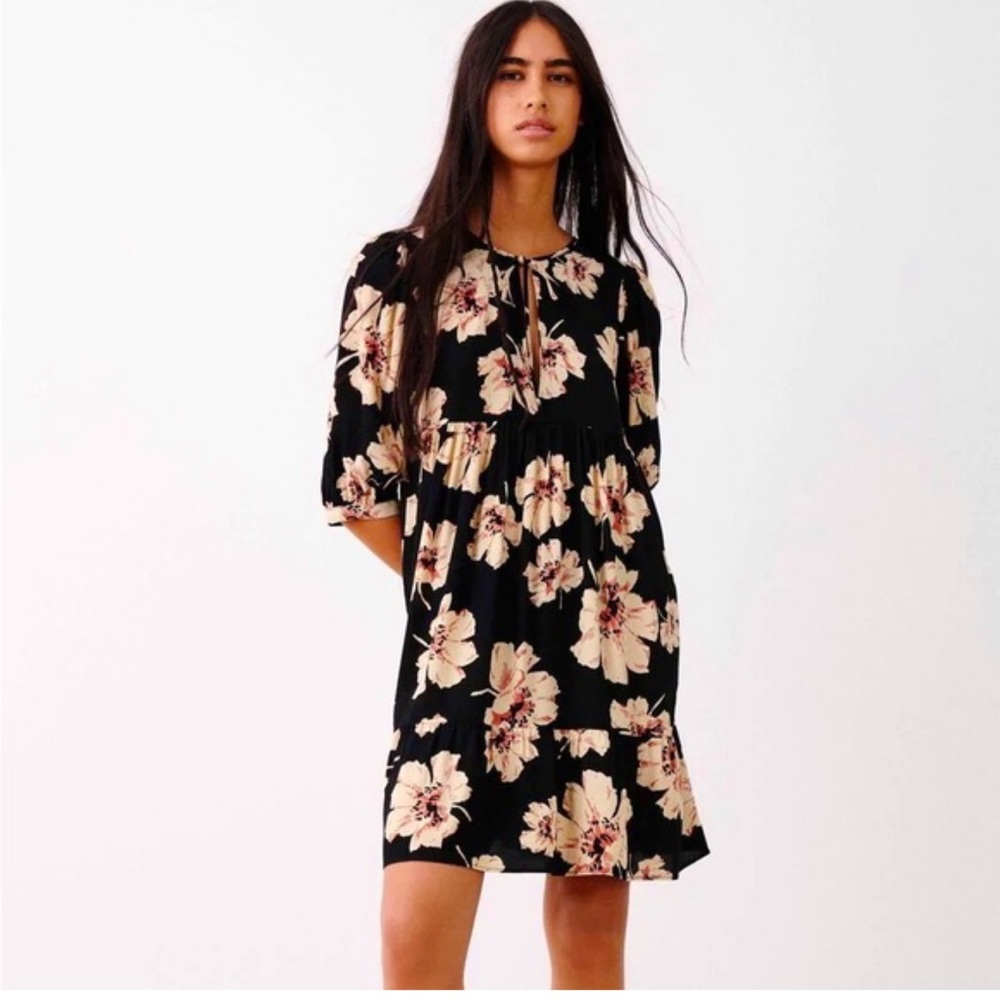 ba&sh Katia Floral Mini Dress